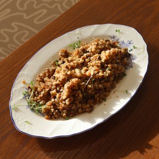 Гречка с грибами