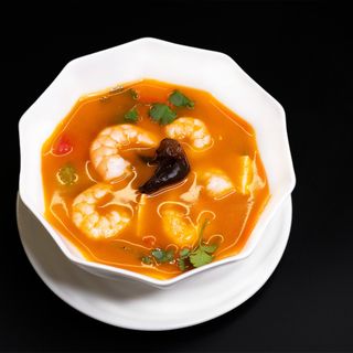 Суп с креветками ( 500гр)