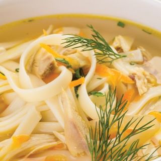 Куриная лапша