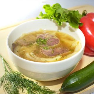 Казахский мясной суп
