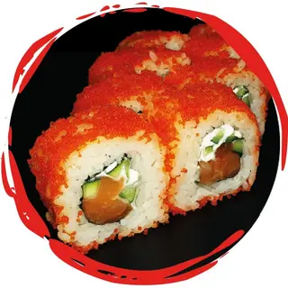 калифорния с лососем 8 шт