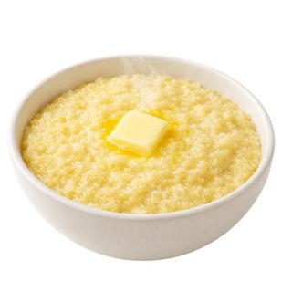 Пшенная каша на молоке со сливочным маслом