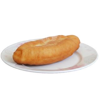 Жареный пирожок с яйцом и зеленым луком (1 шт.)