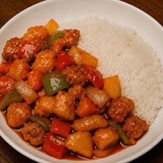 Курица в кисло-сладком соусе