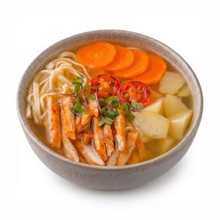 Суп-лапша из домашней курицы 270гр