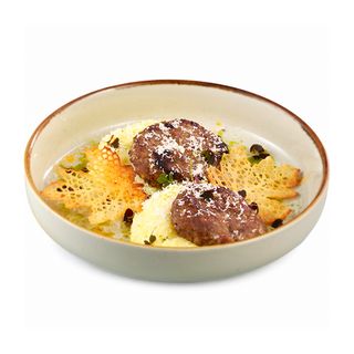 Мясные котлетки с гарниром на выбор 120гр (цена без гарнира)