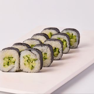 мини роллы огурец