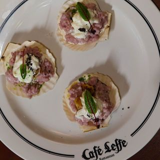 Ризотто с гребешками