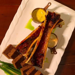 Запеченые мозговые кости