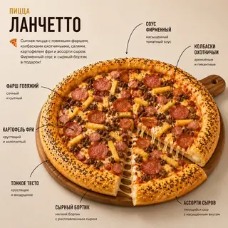 Пицца Ланчетто