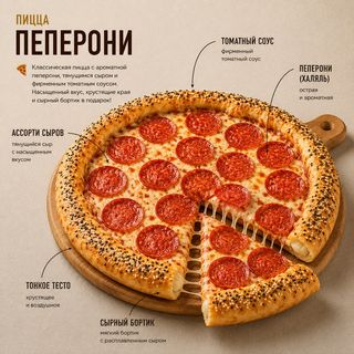 Пицца Пеперони