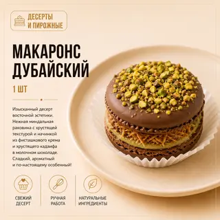 Макаронс дубайский