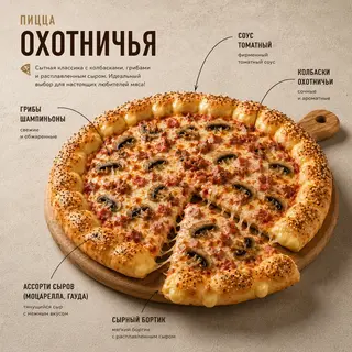 Пицца Охотничья