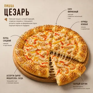 Пицца Цезарь