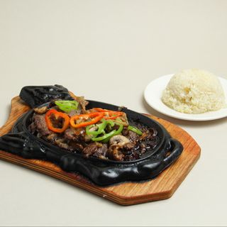 Мясо с грибами (350г)