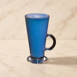 Голубая матча-латте (450мл)