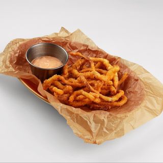 Жареный чечил в панировке