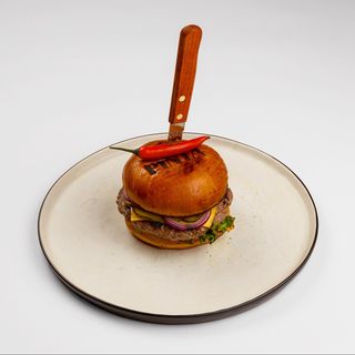 Огненный бургер