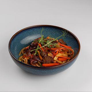 Удон с говядиной