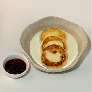 Сырники (3шт) с джемом