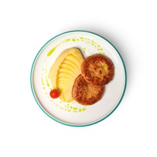 Куриные котлеты с пюре