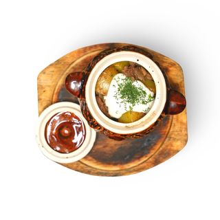 Телятина в горшочке