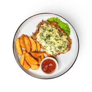 Мясо по-гречески