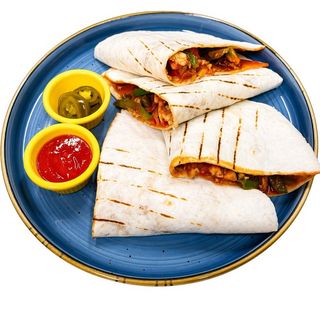 Тортилья с курицей 