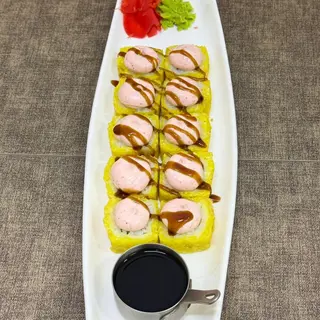Ролл Цезарь запеченный