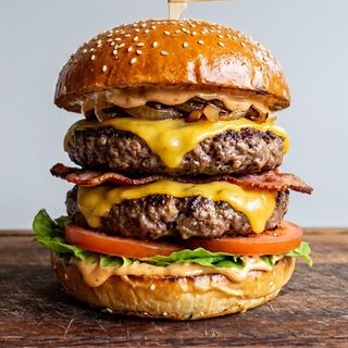 Terra cheeseburger Х2