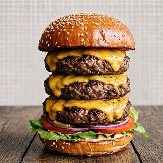 Terra cheeseburger Х3