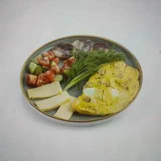 Казахский завтрак