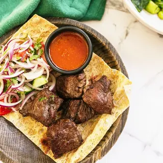 Шашлык из мякоти баранины (300гр)