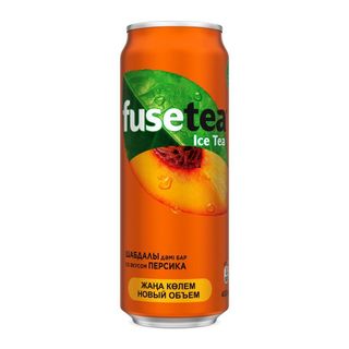 FuseTea Персик банка (0.45л)