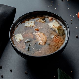 Мисо с креветками