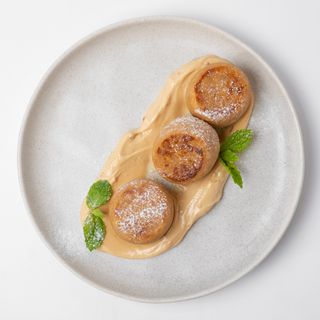 Сырники из топлёного творога (ірімшік)