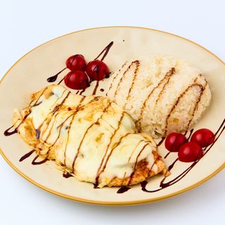 Стейк куриный с грибами с сыром