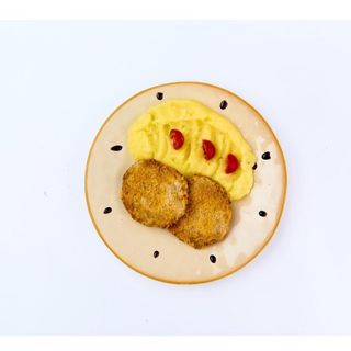 Говяжие котлеты с гарниром