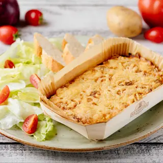 Запеканка с грибами