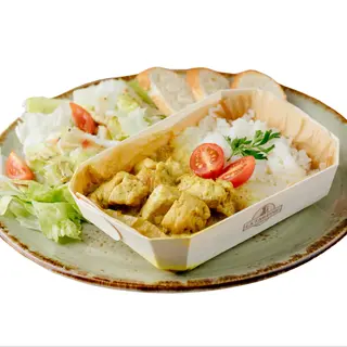 Запеканка курица-карри