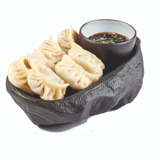 Гедзе с морепродуктами