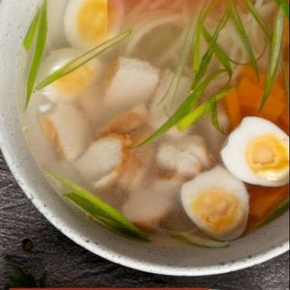 Куриный суп лапша