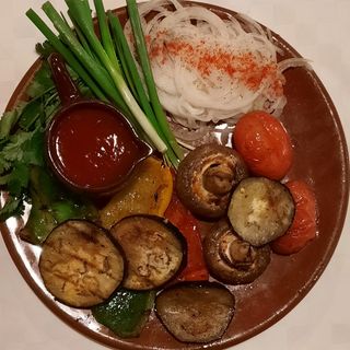 Шашлык из овощей