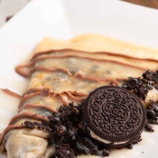 Crêpe nutella oreo