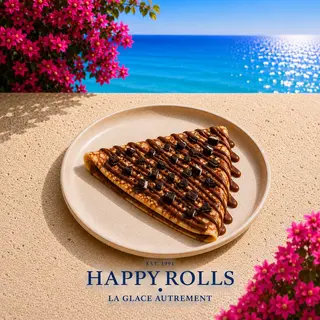 Crêpe nutella oreo