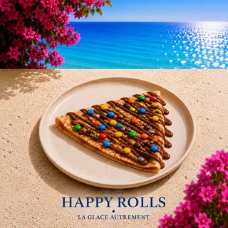 Crêpe nutella m&ms