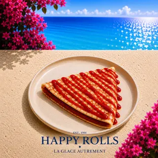 Crêpe confiture fraise