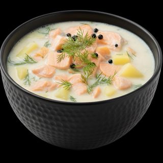 Soupe Saumon
