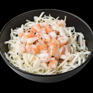 Salade de Choux aux Crevettes