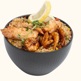 Riz Cantonais Crevettes